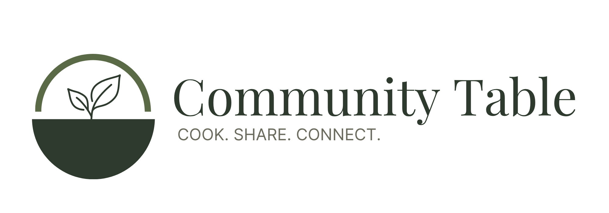 Community Table — Cook. Share. Connect.
